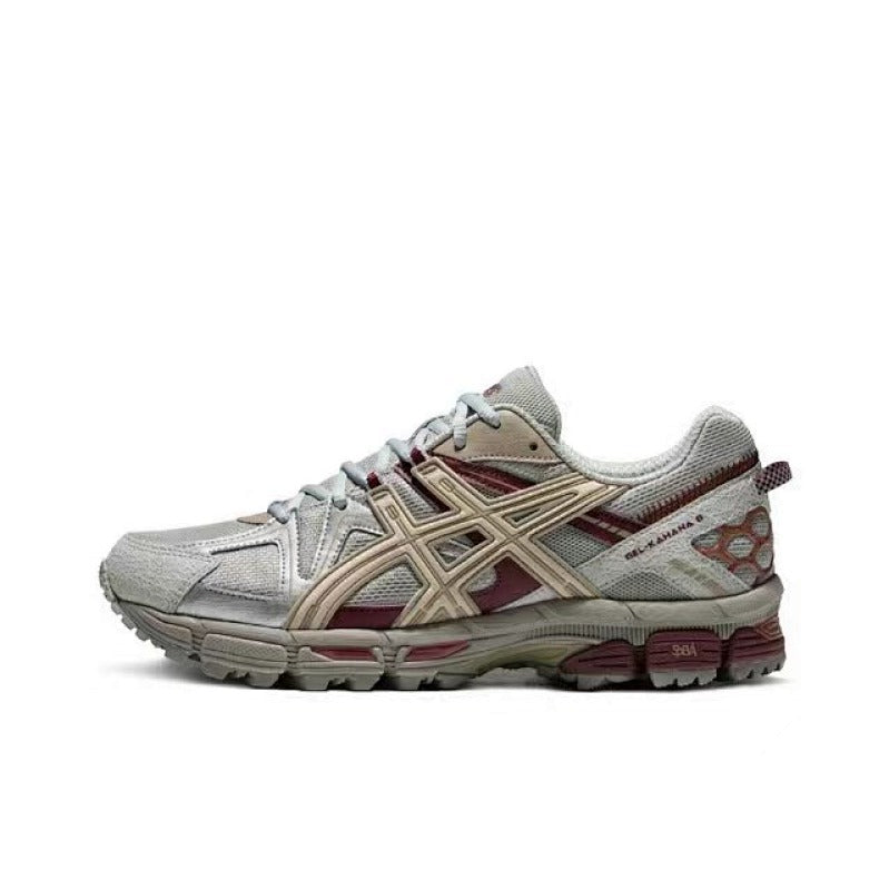 Asics GEL-Kahana 8 Grey Beige Burgundy